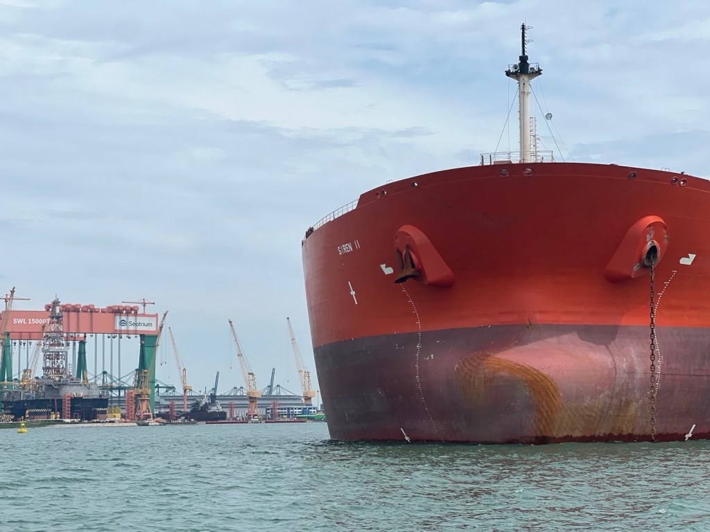 Thru the Strait of&nbsp;Singapore
